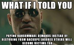 Want to make your own memes for free? Only You Can Prevent Ransomware Meme On Imgur