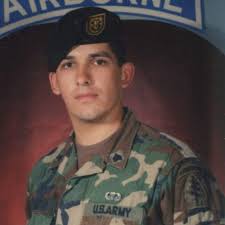 American paratroopers show respect