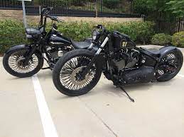Harley Davidson Road King And Night Train Softail Ragstyle Design Harley Davidson Harley Davidson Fatboy Night Train