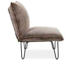 Simmons Brown Faux Fur Armless Accent Chair Big Lots Accent Chairs Armless Accent Chair Chair