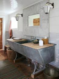 We've got all the details on refreshing your bathroom vanity! 20 Upcycled And One Of A Kind Bathroom Vanities Diy