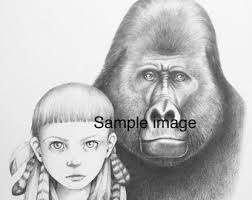 Coloriage Wild 4 par Emmanuelle Colin