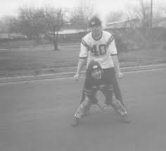 1969-who remembers the real football season every saturday morning where  the streets of your neighborhood turned into mr borgs boat as one end zone  and john webb's tree was the other. policeman