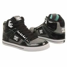 Black And Green Dc Shoes Men S Spartan High Top Skate Shoe Dc Shoes Men Shoes Dc Shoes