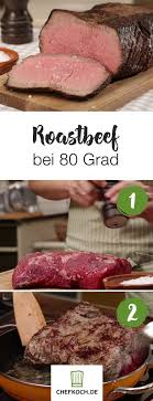Roastbeef Bei 80 Grad Roastbeef Rezepte Leckeres Essen