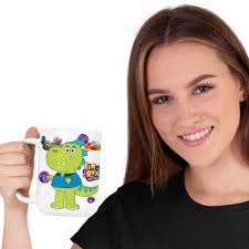 Cana Tim Rex Tata Spatiu Dinozauri T-Rex, CoolTrend, alba, 330ml