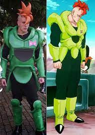 In 1996, dragon ball z grossed $2.95 billion in merchandise sales worldwide. Androide 16 C 16 Dragon Ball Z Cosplays Costumes Disfraces Anime Dbz Cosplay Cosplay Anime Cosplay