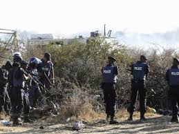 The incident took place on the 25th anniversary of a nationwide miners' strike. Bail For Six Police Who Were Part Of Marikana Massacre Defenceweb