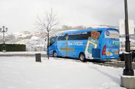 Real Oviedo 2017 18 Asturias Espanha Bus Autobus Transporte