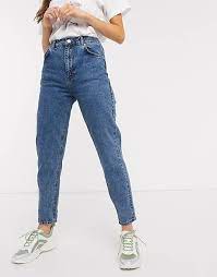 Here's the hottest content on organized mom. Pull Bear Mittelblaue Mom Jeans Mit Elastischer Taille Asos