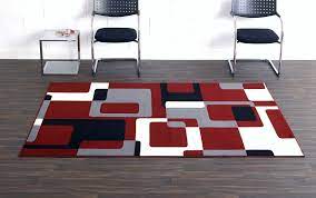 Lassen ein zimmer größer und weitläufiger erscheinen. Design Teppich Retro 160 X 230 Cm Rot Weiss Schwarz Ut 12 Design Impex