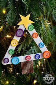 Diy Kids Christmas Tree Ornament You Are Going To Love Creating These Diy Kids Christmas Cheap Christmas Crafts Stick Christmas Tree Christmas Tree Crafts Diy