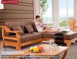 Wooden Sofa Set Simple Design Of Wooden Sofa Buy Sofa Set Online Fedisa Sofa