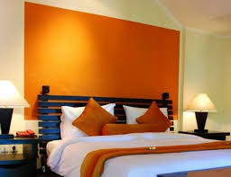 Kreative Wandfarben Vorschlage Schlafzimmer Mit Wand In Orange Orange Schlafzimmer Wandfarbe Schlafzimmer Schlafzimmer Deko