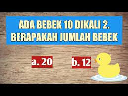 Kami memiliki semua jawaban terbaru untuk semua tingkatan permainan! Asah Logika Berpikir Anda Dengan Menjawab 10 Teka Teki Logika Paling Sulit Ini Youtube