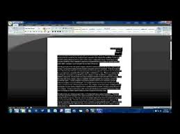 A double spaced essay would probably reflect the sentiments of many people that double space after a period indicates a new sentence better than just one space after it. How To Create A Double Spaced Properly Formatted Essay In Ms Word 2007 Youtube