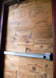 Porte Avec Estampes Caisses A Vin Caisse Bois Vin Caisse A Vin Deco Caisse De Vin