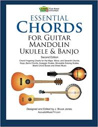 Essential Chords For Guitar Mandolin Ukulele And Banjo