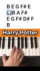 Therubypiano On Tiktok Easy Piano Songs Harry Potter Music Piano Music