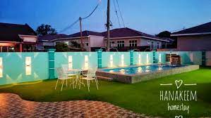 5 unit rumah dan 1 studio mini di dalam kawasan berpagar. Hanakeem Homestay Umbai Melaka Home Stay In Umbai Melaka With Swimming Pool