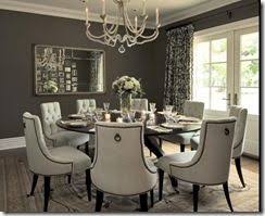 Exclusively Yours Interiors Blog Berkley Vallone Round Dining Room Grey Dining Room Round Dining Room Table
