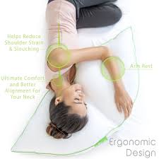 This Winged Pillow Was Designed For Side Sleepers And It Can Take All My Money Side Sleeper Pillow Sleep Yoga Side Sleeper