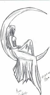 Dream To Ride The Moon Put Efforts In It Don T Lose Hope And You Ll Soon Realise You Ve Reached Your Goal Sketches Pencil Drawings Easy Drawing Sketches