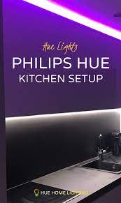 hue strip lights in the kitchen hue philips hue lights home lighting
