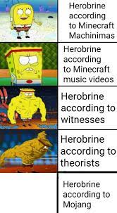 Give Herobrine some credit : r/MinecraftMemes