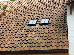 Oude Rode Boomse Pannen Met Drk Dakramen 40 60 Dakraam Dakpannen Dakkapellen
