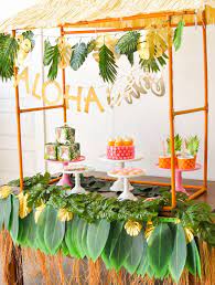 Summer Boho Luau Baby Shower Or Bridal Shower Ideas Luau Baby Showers Luau Party Supplies Diy Wedding Projects