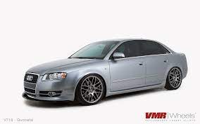 Vmr Wheels 19 Gunmetal V718 On Quartz Gray Audi B7 A4 Audi Vmr Wheels Audi Cars