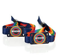 Woven RFID Wristbands 13.56MHz RFID Bracelets