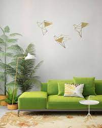 Set Of 3 3d Gold Wall Art Bird Art Decor Metal Home Decor Etsy In 2021 Gold Wall Decor Home Decor Gold Wall Art