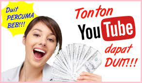 Ketahui segera bagaimana cara dapat duit free, cepat dan halal di internet. Buat Usd Percuma Tonton Youtube Dapat Duit
