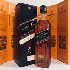 Johnnie Walker Black Label Sherry Edition Johnnie Walker Macallan Whiskey Bottle Jack Daniels Whiskey Bottle