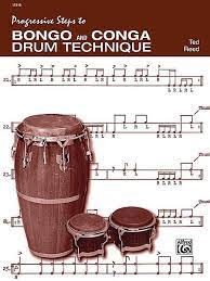 Progressive Steps To Bongo And Conga Drum Technique Sheet Music By Ted Reed Sku Ap 17316 Congas Drums Bongo Drums