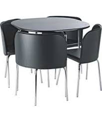 Buy Argos Home Amparo Black Dining Table 4 Black Chairs Dining Table And Chair Sets Argos Oak Finish Dining Table Dining Table Black Grey Dining Tables