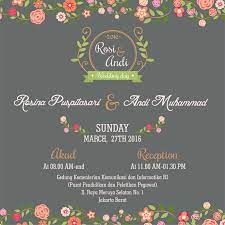 Online Wedding Invitation E Invitation Wedding Inviation Desain Undangan Perkawinan Undangan Pernikahan Undangan Perkawinan