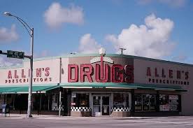 Allen S Drug Store On Bird Road Miami Miami South Miami Signage