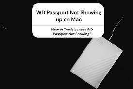 Until that is run the hard disk is not visible. 6 Fixes How To Fix Wd Passport Not Showing Up On Mac Easeus