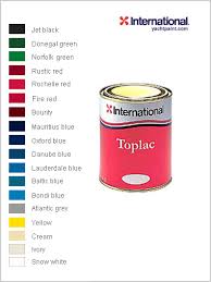 International Toplac Colour Chart Toplac Paint Chart