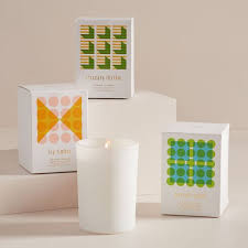Optic Geo Holiday Candles