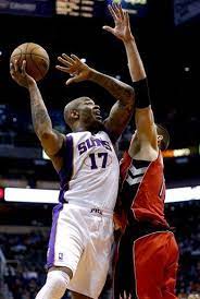 Phoenix Suns P J Tucker 17 Shoots Over Toronto Raptors Jonas Valanciunas Of Lithuania Duri Toronto Raptors Basketball Toronto Raptors Raptors Basketball