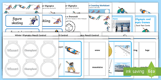 It is the coldest time of the year with short days and long nights. Winter Sports Worksheets Ks1 Olympics Activities Twinkl