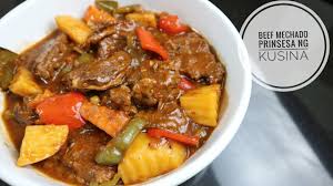 Beef Mechado Youtube Chicken Pork Recipe Beef Mechado Tasty Beef Stew
