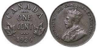This penny ranges in value from about 35 cents to $3,000 if in mint condition. Coins And Canada 1 Cent 1926 Canadian Coins Price Guide Value Errors And Varieties