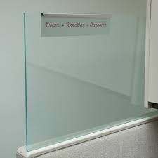 Our custom laser engraved metal name plates for cubicles add a professional touch to your office cubicle. Glass Cubicle Name Plate Signs Slide Over Cubicle Walls Napnameplates