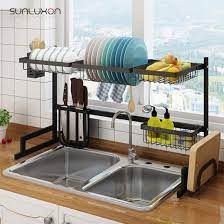 Check spelling or type a new query. China 85cm Stainless Steel Kitchen Storage Holder Dish Drying Rack Over Sink China Dish Drying Rack And Kitchen Dish Rack Price