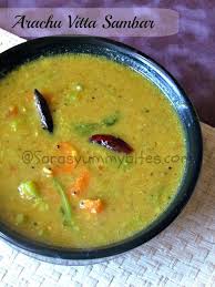 Arachu Vitta Sambar Hotel Style Sambar Saras S Kitchen Hotel Style Rasam Recipe Desi Food